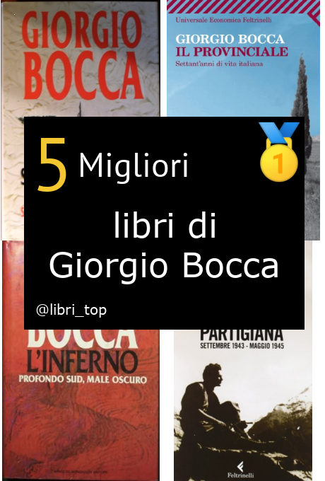 Migliori libri di Giorgio Bocca