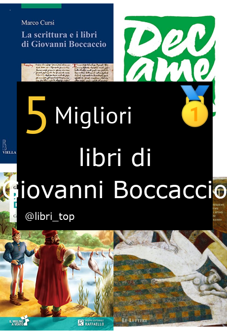 Migliori libri di Giovanni Boccaccio