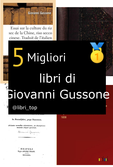 Migliori libri di Giovanni Gussone