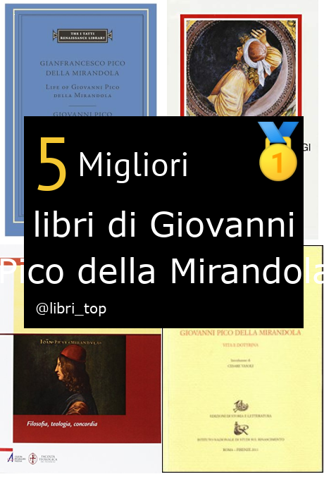 Migliori libri di Giovanni Pico della Mirandola