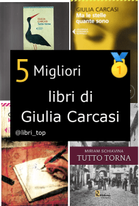 Migliori libri di Giulia Carcasi