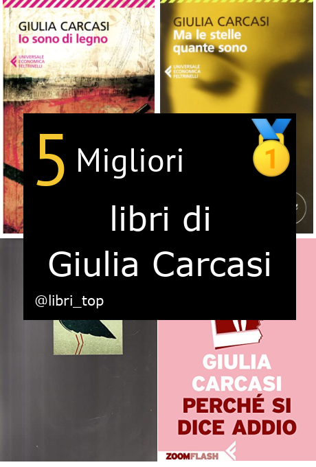 Migliori libri di Giulia Carcasi