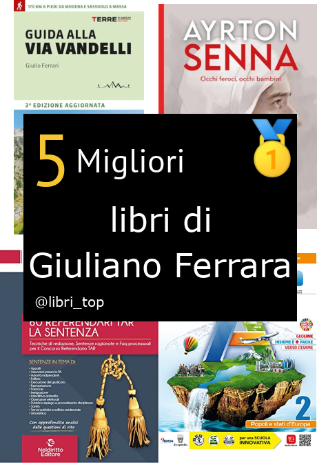 Migliori libri di Giuliano Ferrara