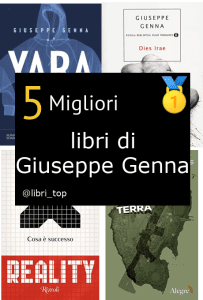 Migliori libri di Giuseppe Genna