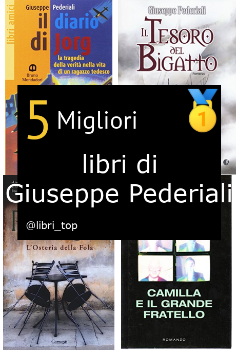 Migliori libri di Giuseppe Pederiali