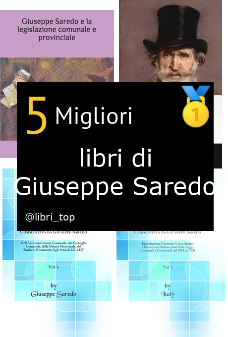 Migliori libri di Giuseppe Saredo