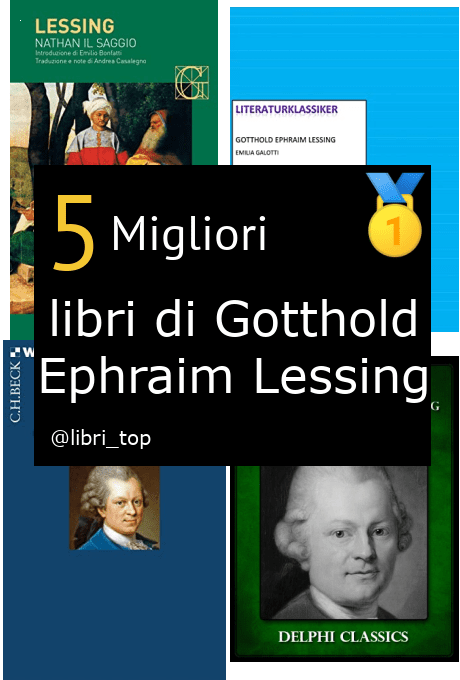Migliori libri di Gotthold Ephraim Lessing
