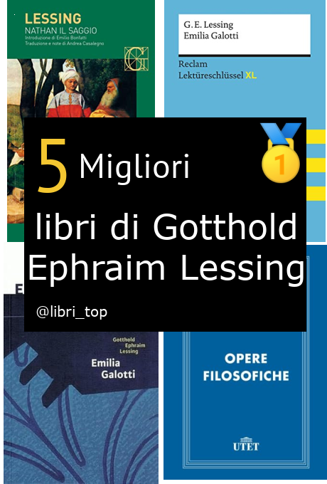 Migliori libri di Gotthold Ephraim Lessing