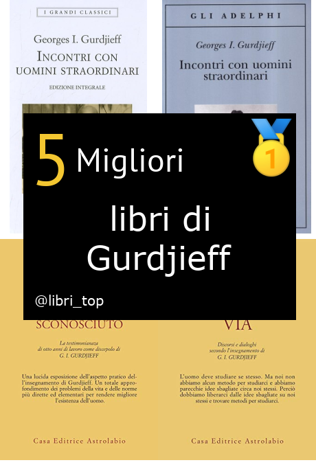 Migliori libri di Gurdjieff