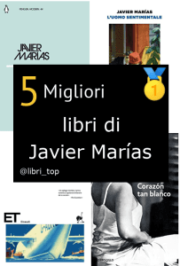 Migliori libri di Javier Marías