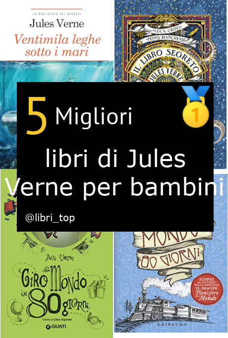 Migliori libri di Jules Verne per bambini