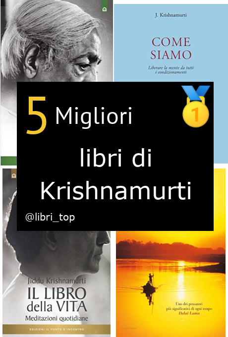 Migliori libri di Krishnamurti