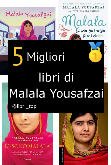 Migliori libri di Malala Yousafzai