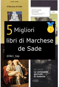 Migliori libri di Marchese de Sade