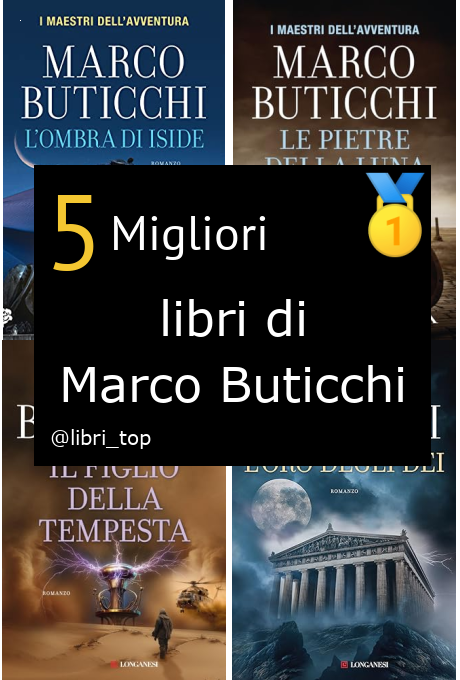 Migliori libri di Marco Buticchi