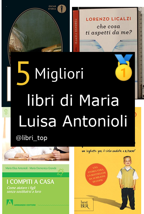 Migliori libri di Maria Luisa Antonioli