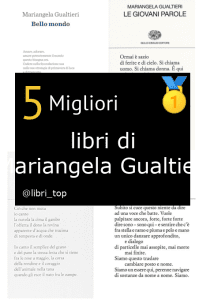 Migliori libri di Mariangela Gualtieri