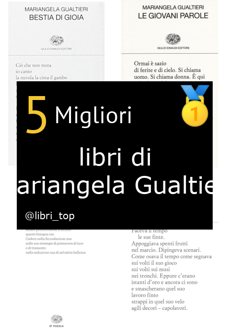 Migliori libri di Mariangela Gualtieri