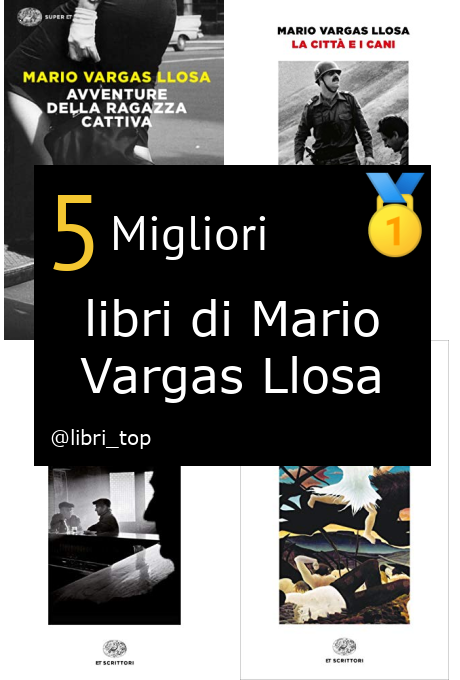 Migliori libri di Mario Vargas Llosa