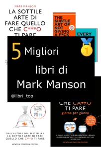 Migliori libri di Mark Manson