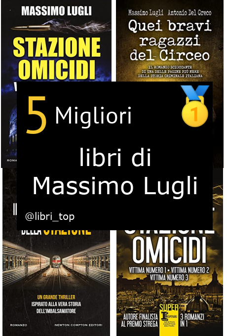 Migliori libri di Massimo Lugli