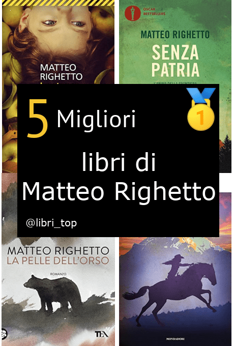 Migliori libri di Matteo Righetto