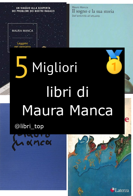 Migliori libri di Maura Manca