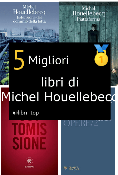 Migliori libri di Michel Houellebecq