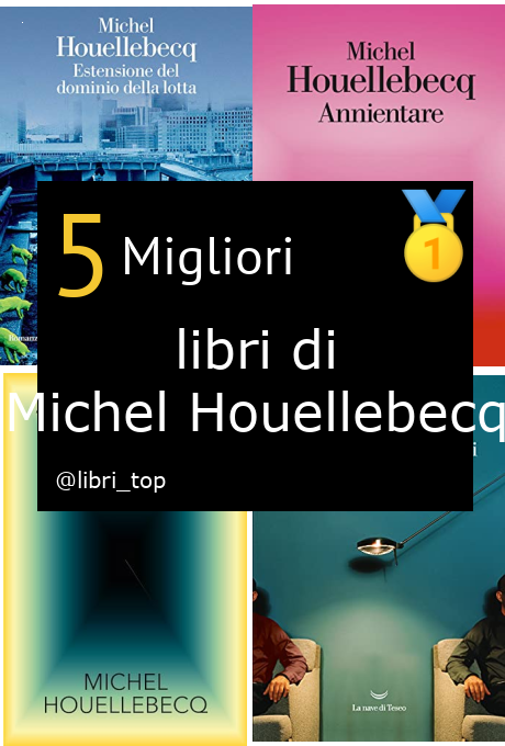 Migliori libri di Michel Houellebecq