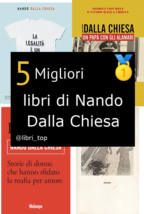 Migliori libri di Nando Dalla Chiesa