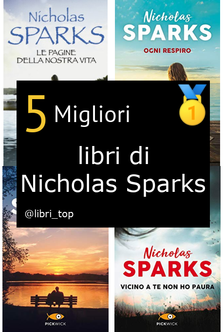 Migliori libri di Nicholas Sparks