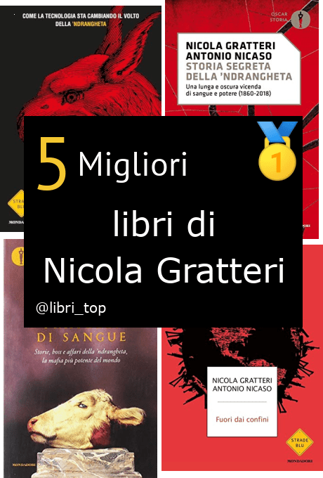 Migliori libri di Nicola Gratteri