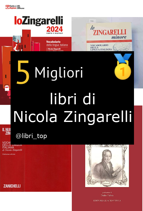 Migliori libri di Nicola Zingarelli