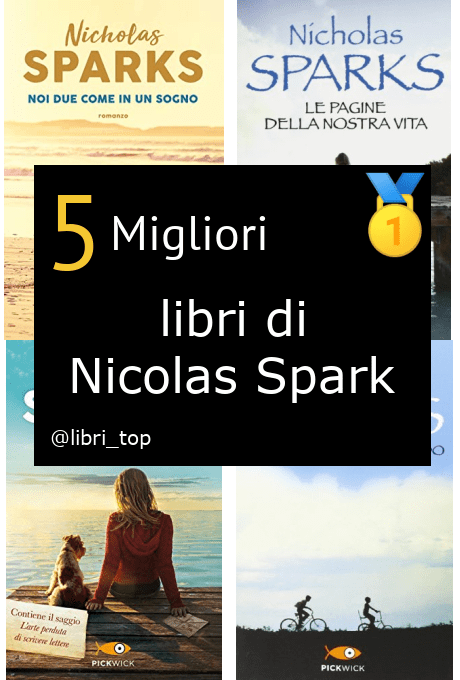 Migliori libri di Nicolas Spark