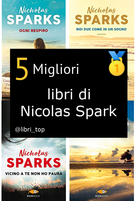 Migliori libri di Nicolas Spark