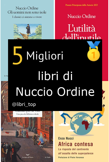 Migliori libri di Nuccio Ordine