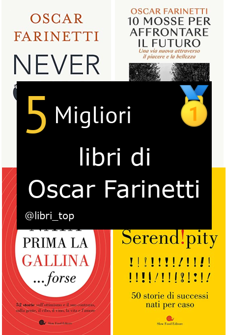 Migliori libri di Oscar Farinetti