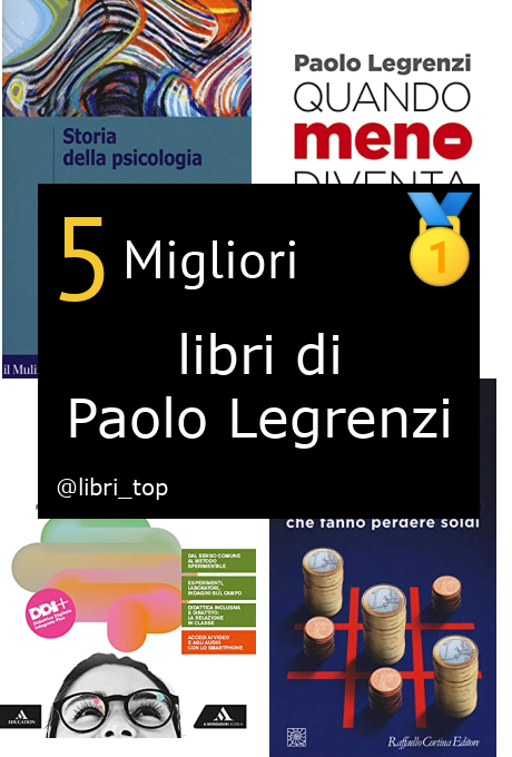 Migliori libri di Paolo Legrenzi