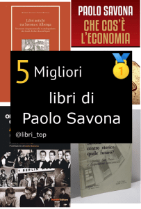 Migliori libri di Paolo Savona