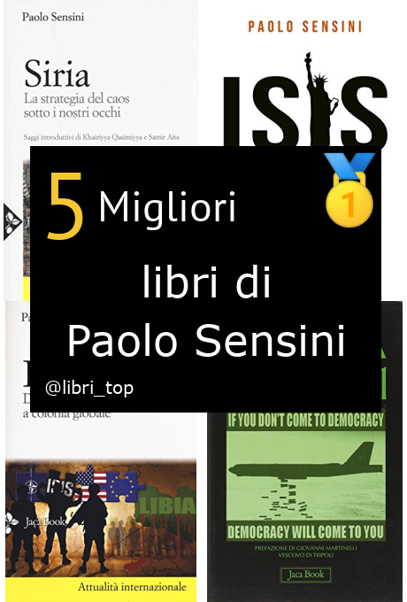 Migliori libri di Paolo Sensini