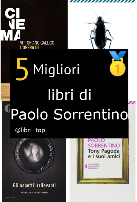 Migliori libri di Paolo Sorrentino