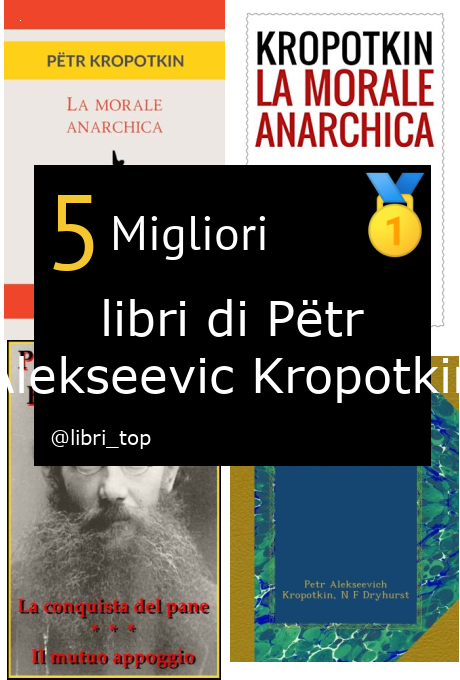 Migliori libri di Pëtr Alekseevic Kropotkin