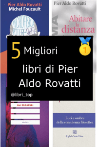 Migliori libri di Pier Aldo Rovatti