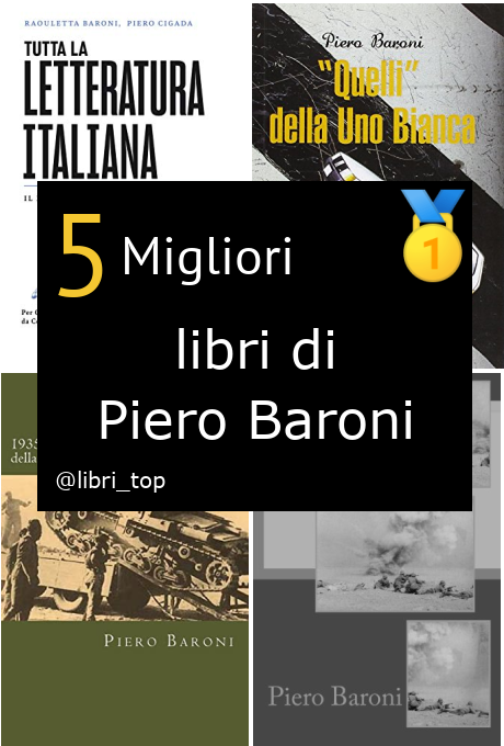 Migliori libri di Piero Baroni