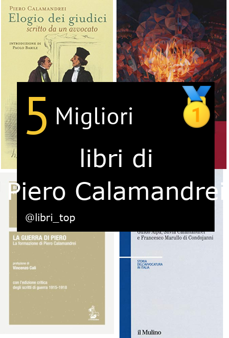 Migliori libri di Piero Calamandrei