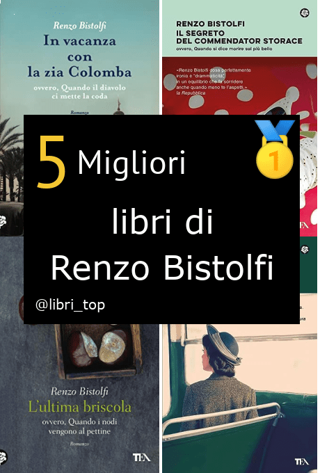 Migliori libri di Renzo Bistolfi