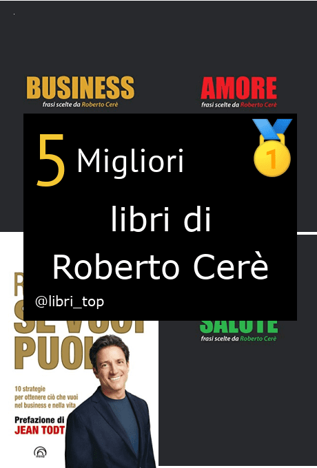 Migliori libri di Roberto Cerè