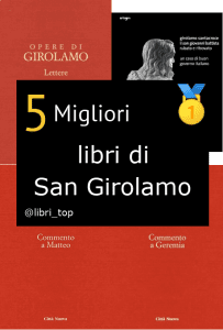 Migliori libri di San Girolamo