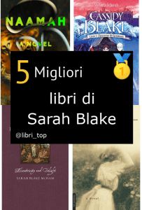 Migliori libri di Sarah Blake