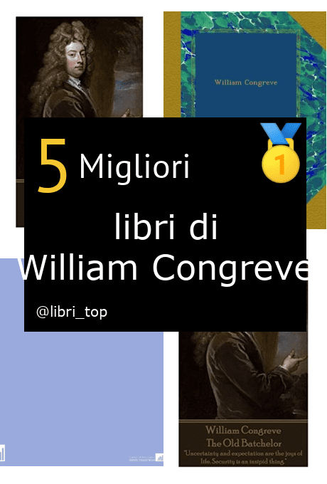 Migliori libri di William Congreve